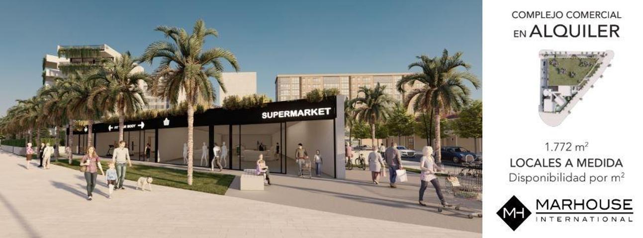 Locales en alquiler en nuevo complejo comercial en Arenales del Sol photo 0
