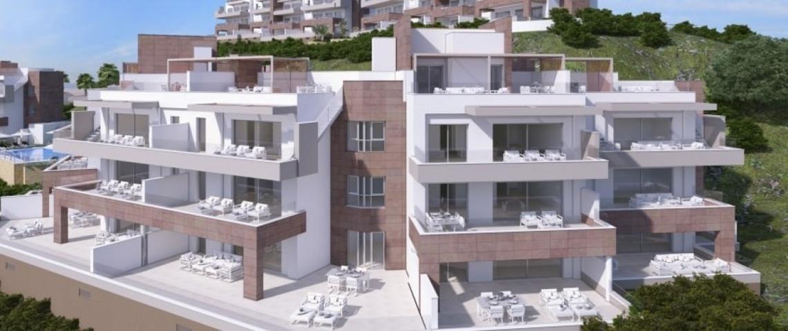 Nuevos apartamentos en venta sobre plano de 2 y 3 dormitorios y áticos en La Cala Resort, Mijas Cost photo 0