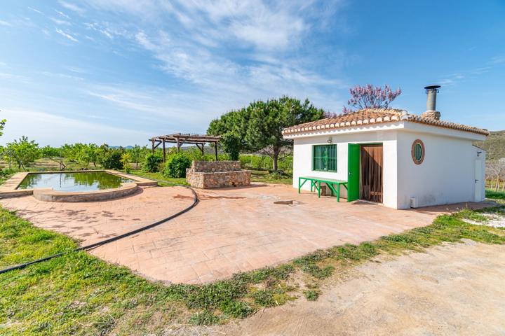 Finca rústica en venta con casa, nave y piscina photo 0