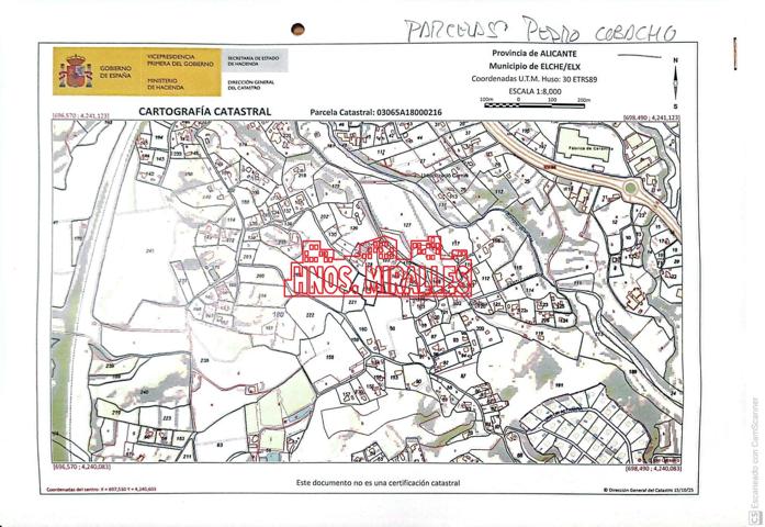 SE VENDE TERRENO RUSTICO EN DOS PARCELAS VALLADAS photo 0