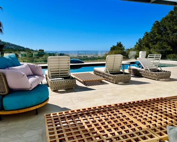 Impresionante villa moderna en Can Furnet con fantásticas vistas al mar y Dalt Vila photo 0