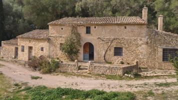 ¡¡¡Espectacular finca rústica bajo el Monasterio de Cura en LLucmajor!!! a reformar photo 0