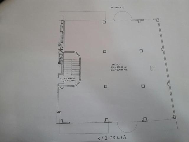 Local en alquiler en Teruel de 221 m2 photo 0