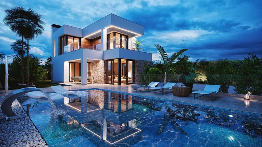 Villas de lujo de obra nueva compuestas por 11 villas independientes en Finestrat photo 0