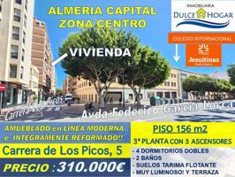 AMPLISIMO PISO EN VENTA EN PLENO CENTRO DE ALMERIA CAPITAL,TODO REFORMADO !! 4 DORMITORIOS + 2 BAÑOS photo 0