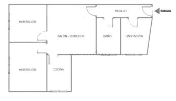 PISO DE 70M2 DE 3 HABITACION Y FINCA CON ASCENSOR. photo 0