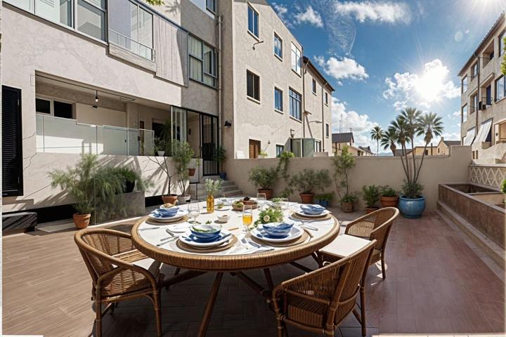 Piso de 4 Dormitorios, Terraza de 82 m² y Local con Potencial para 4 Plazas de parking photo 0