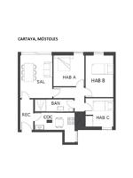 Piso en venta en Móstoles de 59 m2 photo 0