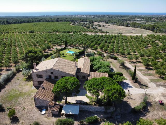 Única Masía de 900m² en Parcela de 1 ha + 90.000m² de Terreno, con Vistas al Mar, Delta del Ebro photo 0