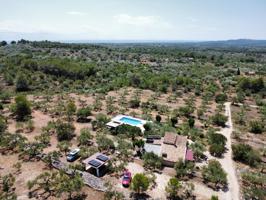 Finca rústica exclusiva con masía, piscina y vistas al mar en parque natural protegido photo 0