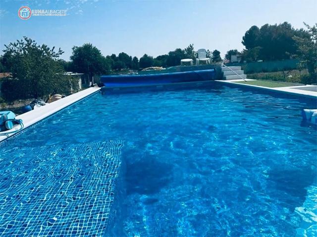 API LUNA VENDE PARCELA CON CASA EN UNA PLANTA CON PISCINA A 10 MIN DE ALBACETE photo 0