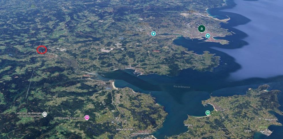 150.000€ terreno 3.100m2 para 4 chales edificable (oza dos rios -Coruña) photo 0
