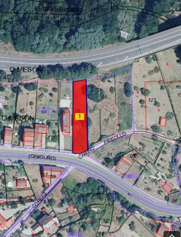 80.000€ terreno 1 chalet en OURENSE -Ceboliño photo 0