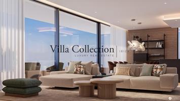 Villa de lujo con diseño contemporáneo, excelentes vistas al mar desde la terraza chill out, y 2 piscinas, en Ses Torres, Talamanca, Ibiza photo 0