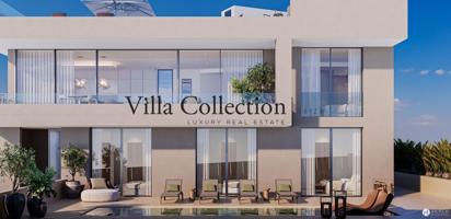 Villa de lujo con diseño contemporáneo, excelentes vistas al mar desde la terraza chill out, y 2 piscinas, en Ses Torres, Talamanca, Ibiza photo 0
