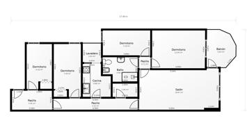 Oportunidad en Barcelona: Amplio piso exterior con balcón en calle Lepant. photo 0