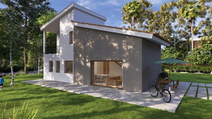 Terreno en venta en Masquefa con proyecto de casa construida photo 0