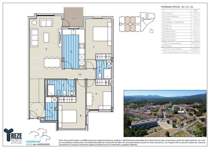 Tu nuevo hogar. Residencial 'Rego Dos Ameneiros', tu nueva vivienda photo 0
