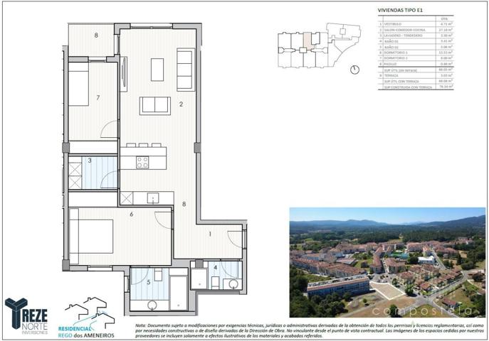 Viviendas 2 dormitorios 2ª Fase, 'Rego Dos Ameneiros' photo 0