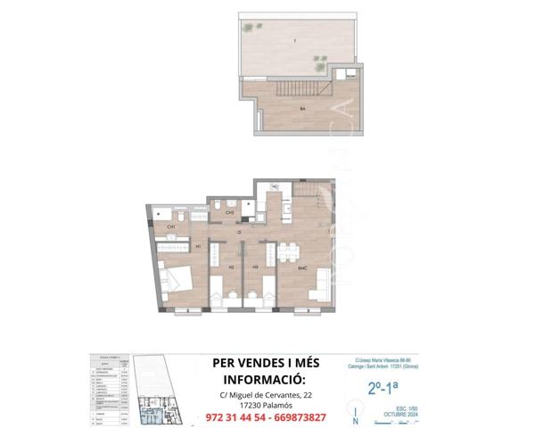 CALONGE: DÚPLEX DE OBRA NUEVA CON PARQUING + TRASTERO, JARDÍN Y PISCINA COMUNITARIA photo 0