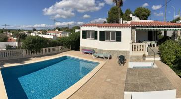 Acogedor Chalet unifamiliar con piscina listo para disfrutar de un pedacito de Menorca photo 0