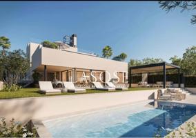 Lujosa vivienda de nueva construcción con vistas al mar y a la puesta de sol en venta en La Plana, Sitges. photo 0