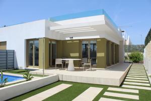 Modernas villas pareadas con jardín y solárium en Vistabella Golf Resort photo 0