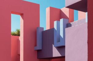 Atico en Muralla Roja , el edificio más conocido del arquitecto famoso de España RICARDO BOFILL , con vistas photo 0