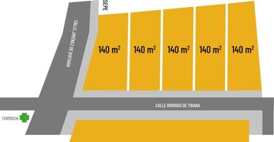 PARCELAS URBANAS DE 140 M2 JUNTO A ROTONDA DEL CAMALEÓN. photo 0