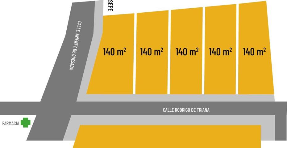 PARCELAS URBANAS DE 140 M2 JUNTO A ROTONDA DEL CAMALEÓN. photo 0