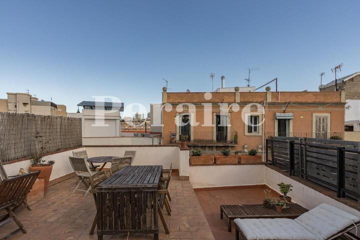Gran terraza superior con acceso directo y privativo, en finca histórica del Born photo 0