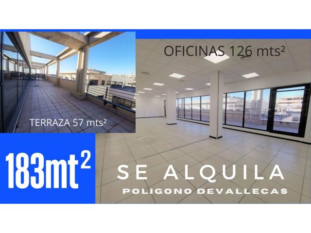 ALQUILO OFICINA DE 183 mts² CON TERRAZA DE 57 mts² EN MADRID M-207 photo 0