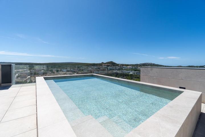 Ático a estrenar con piscina y vistas al mar en Santa Ponça photo 0