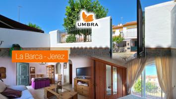 🏡 CASA ADOSADA A PRECIO DE MERCADO | PATIO DELANTERO | 3 HAB. | GARAJE | LAVADERO | CONSTRUIDOS 135m² | TERRAZAS | VPO | LA BARCA – JEREZ (CÁDIZ) photo 0