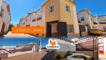 🏡 MODERNA CASA PAREADA | 155 m² CONSTRUIDOS | 3 HAB. | CASTILLETE | PATIO | GARAJE | LA BARCA DE LA FLORIDA – JEREZ photo 0