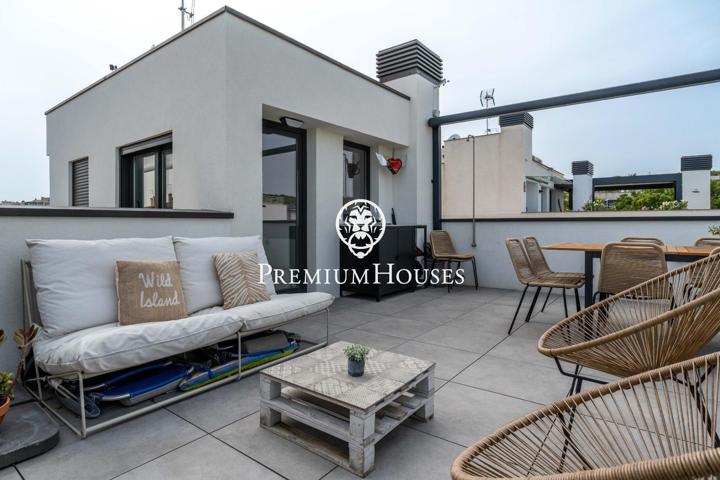 Ático dúplex con terraza y vistas despejadas en Can Pei photo 0