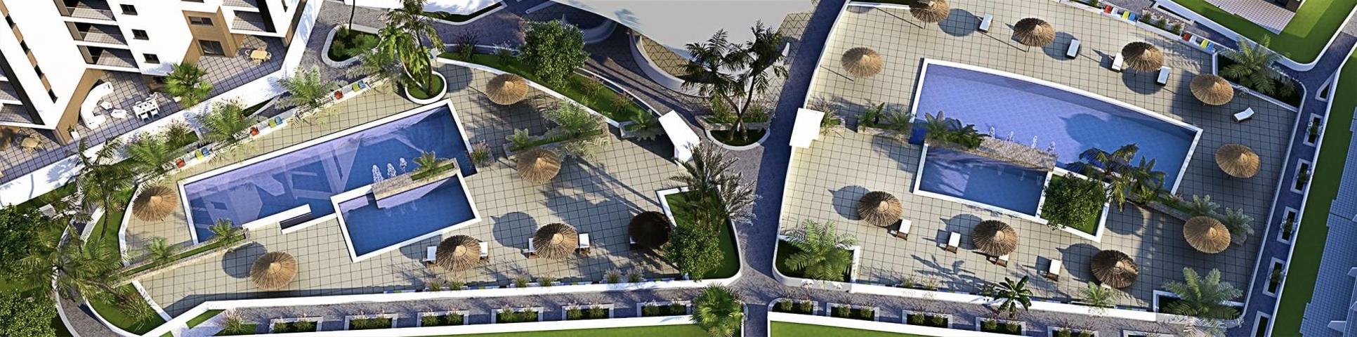 BUNGALOW PLANTA BAJA DE 2 DORMITORIOS CON 2 JARDINES Y PARCELA DE 129M2!! A 450 METROS DE LA PLAYA!! photo 0