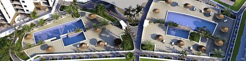 BUNGALOW PLANTA ALTA DE 2 DORMITORIOS CON SOLARIUM DE 53M2 EN MIL PALMERAS! photo 0