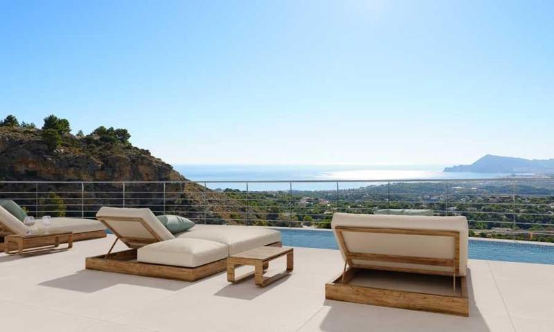 Villa en Altea: Grandes Dimensiones, Construcción en Curso y Vistas al Mar photo 0