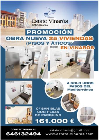 🏡 PROMOCION OBRA NUEVA 25 VIVIENDAS (PISOS Y ATICOS) EN LA CALLE SAN BLAS CON PLAZA DE PARQUING photo 0