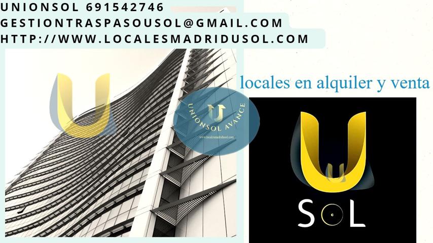 REF-3504- D- LOCAL DE HOSTELERIA EN VENTA (PLANTA CALLE) MADRID photo 0