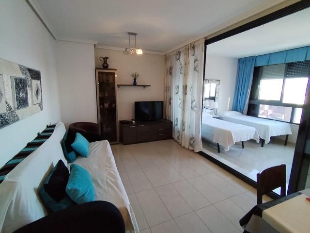 Apartamento en venta en Benidorm, de 1 dormitorio, mas otro amplio que han sacado de la terraza, 1 baño, piscina, garaje propio. photo 0