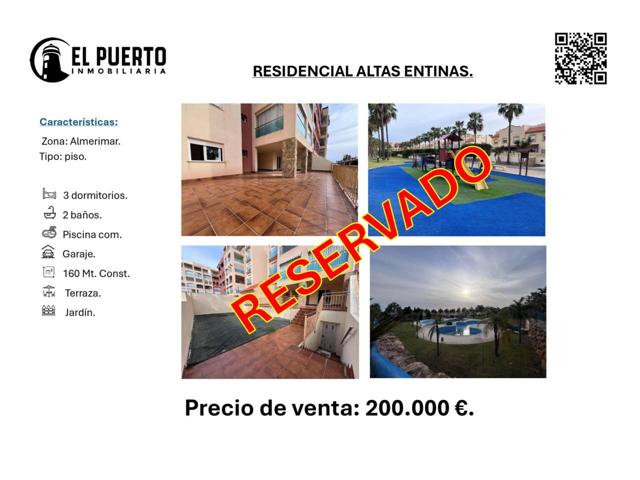 Apartamento en venta en Almerimar photo 0