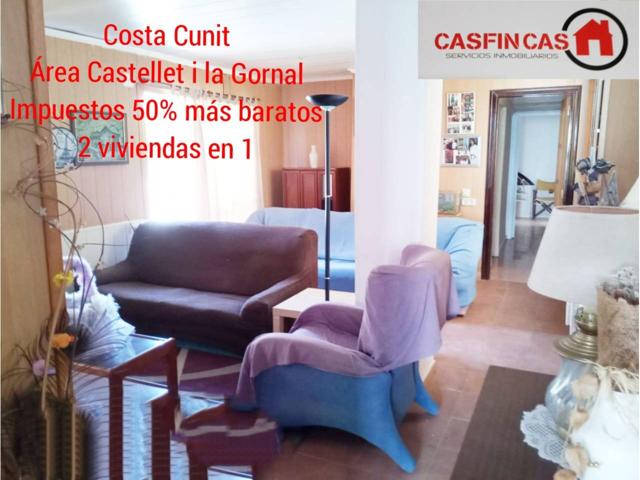 GRAN CASA DE 4 HAB. + 2 COCINAS + 3 SALONES COMEDOR + ESTUDIO BUHARDILLA + SOLARIUM - COSTA CUNIT (CUNIT) photo 0