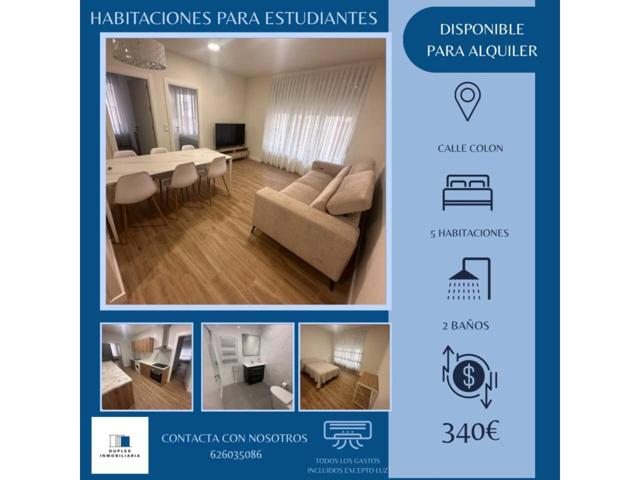 🏢 SE ALQUILA PISO POR HABITACIONES CON TODOS LOS GASTOS INCLUIDOS EN EL PRECIO EXCEPTO LA LUZ. photo 0