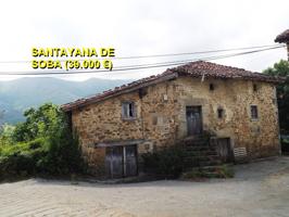 Casona Adosada por un lado de 432 m2 y huerto 67 m2 en Santayana de Soba (Cantabria) photo 0