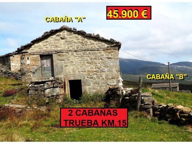 Conjunto de 2 Cabañas que suman 221 m2 constr. en Terreno de 12300 m2 en Estacas de Trueba (El Pardo). A 16 km. Espjnosa photo 0