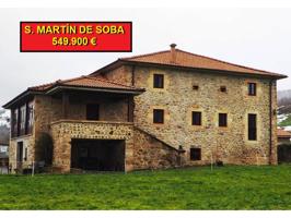 Casona de 490 m2 constr. en 3 plantas con extras y terreno de 8110 m2 en S. Martín de Soba (Cantabria) photo 0