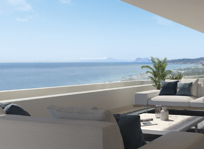 Apartamento de obra nueva con 4 dormitorios y espectaculares vistas al mar en Estepona! photo 0