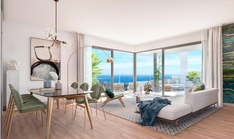 LUJOSO APARTAMENTO DE PLANTA BAJA CON VISTAS AL MAR, AL GOLF Y A LA MONTAÑA photo 0